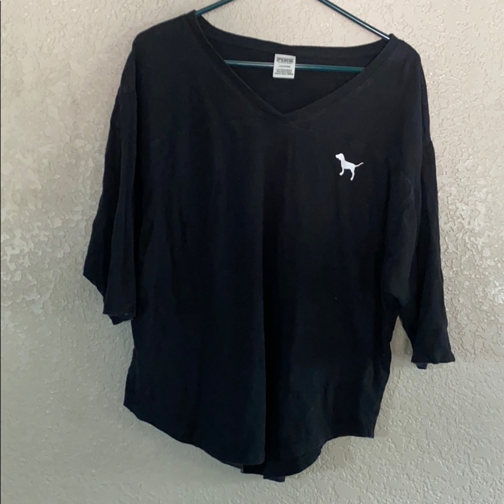 Pink brand top